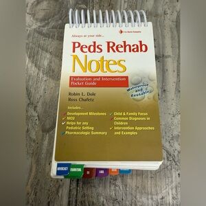 Peds Rehab Notes Pocket Guide